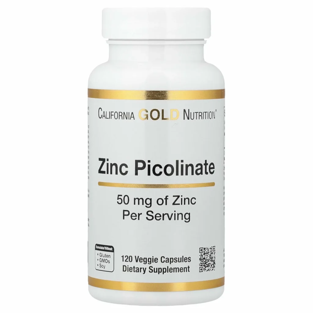 California Gold Nutrition Zinc Picolinate